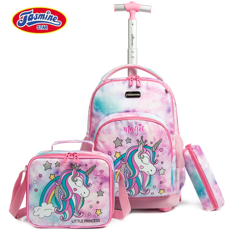 Jasminestar 2023 High Quality Kids School Bag Set Cartoon Unicorn Girls ...