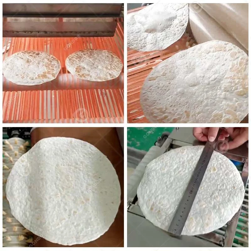 Tortla Bread Production Line Fully Automatic Corn Maquina Para Hacer Industry Taco Wrap Make Machine