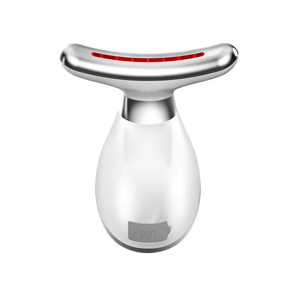 2024 Home Use Beauty Vibration Massage Micro Current Beauty Machine Face Lifting Neck Wrinkle Remover Beauty Instruments