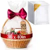 Clear - Cellophane Bag 20 Pack 30 in x 40 in