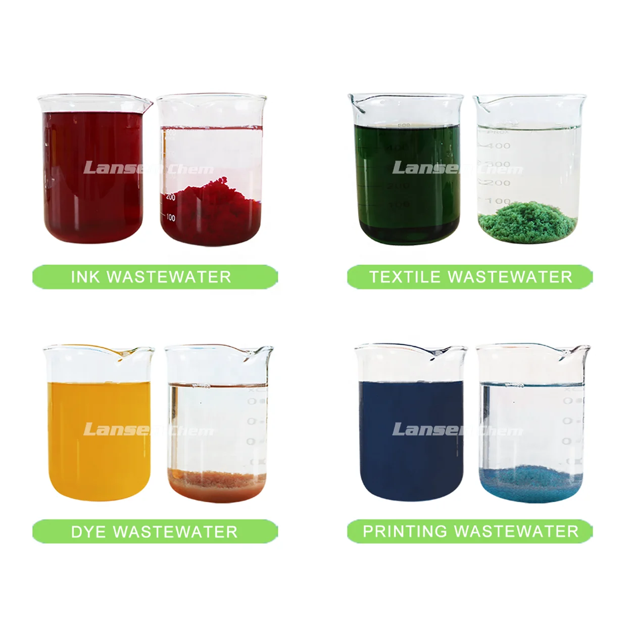 LSD-01 Water Decoloring Agent for Wastewater with Colorless or Light-color Sticky Liquid