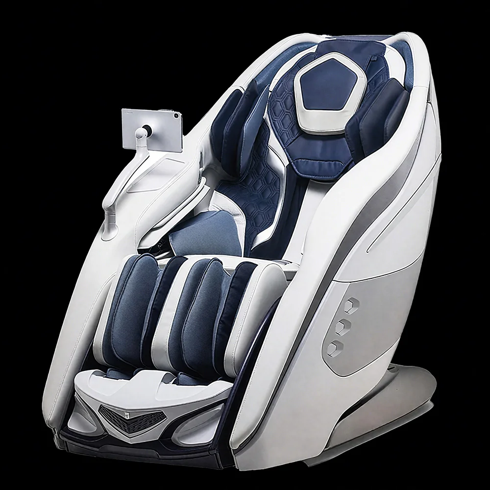 product modern style electric smart heat luxury thai stretch shiatsu zero gravity full body scanning 3d 5d massage chair for back pain-3