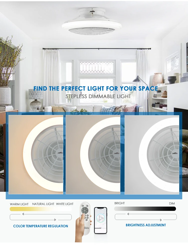 1stshine Latest Modern 20 Inch 220v Bathroom Energy Saving Bladeless