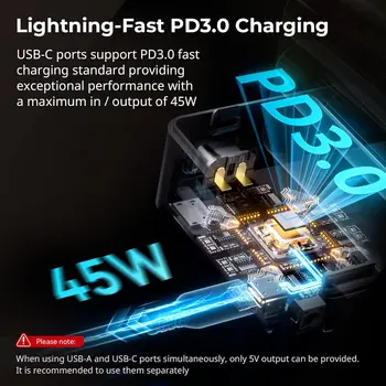 SMALLRIG V Mount Battery VB50, Mini V-Mount Battery With PD 45W USB-C Fast Charging, for DSLR Cameras, Camcorders, Monitors detail image