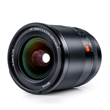 Viltrox 13mm F1.4 Fuji X Auto Focus Ultra Wide Angle Lens Large Aperture APS-C for Fujifilm XF Mount Camera X-T4 T100 VLOG Video