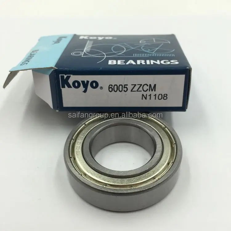 6205-2RSNR Bearing With Snapring & Groove Premium Brand Koyo 25x52x15mm 