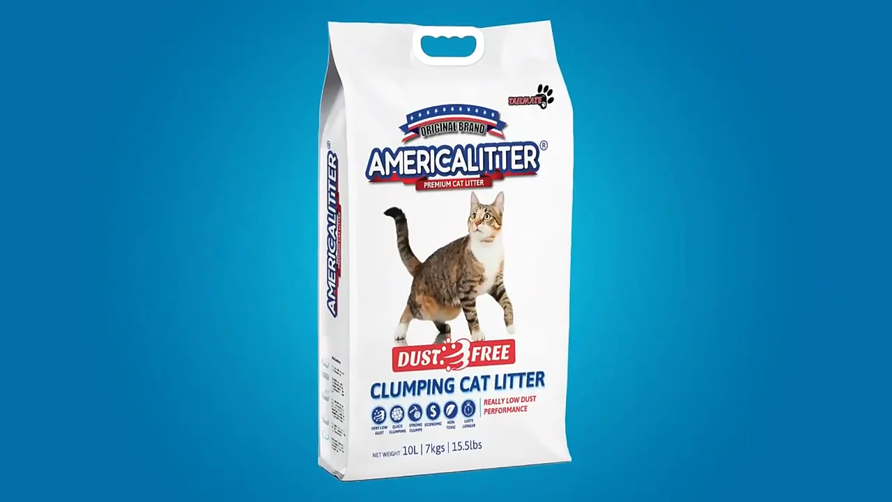 Bentonite Cat Litter Dustfree Respiratory Safe Multiscent Cat Sand