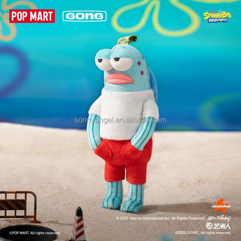 Genuine POP MART Bikini Bottom Buddies Blind Box Figurines