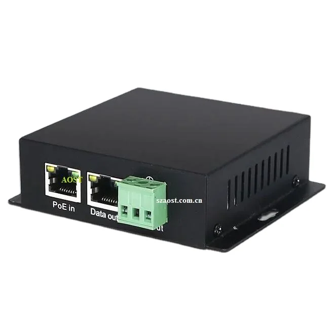 Industrial Isolated PoE Gigabit Splitter 802.3af/at Pd 30W Industrial ...