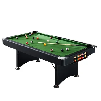 8FT 84インチ折りたたみ式ビリヤード台-スヌーカー用屋内ビリヤード台