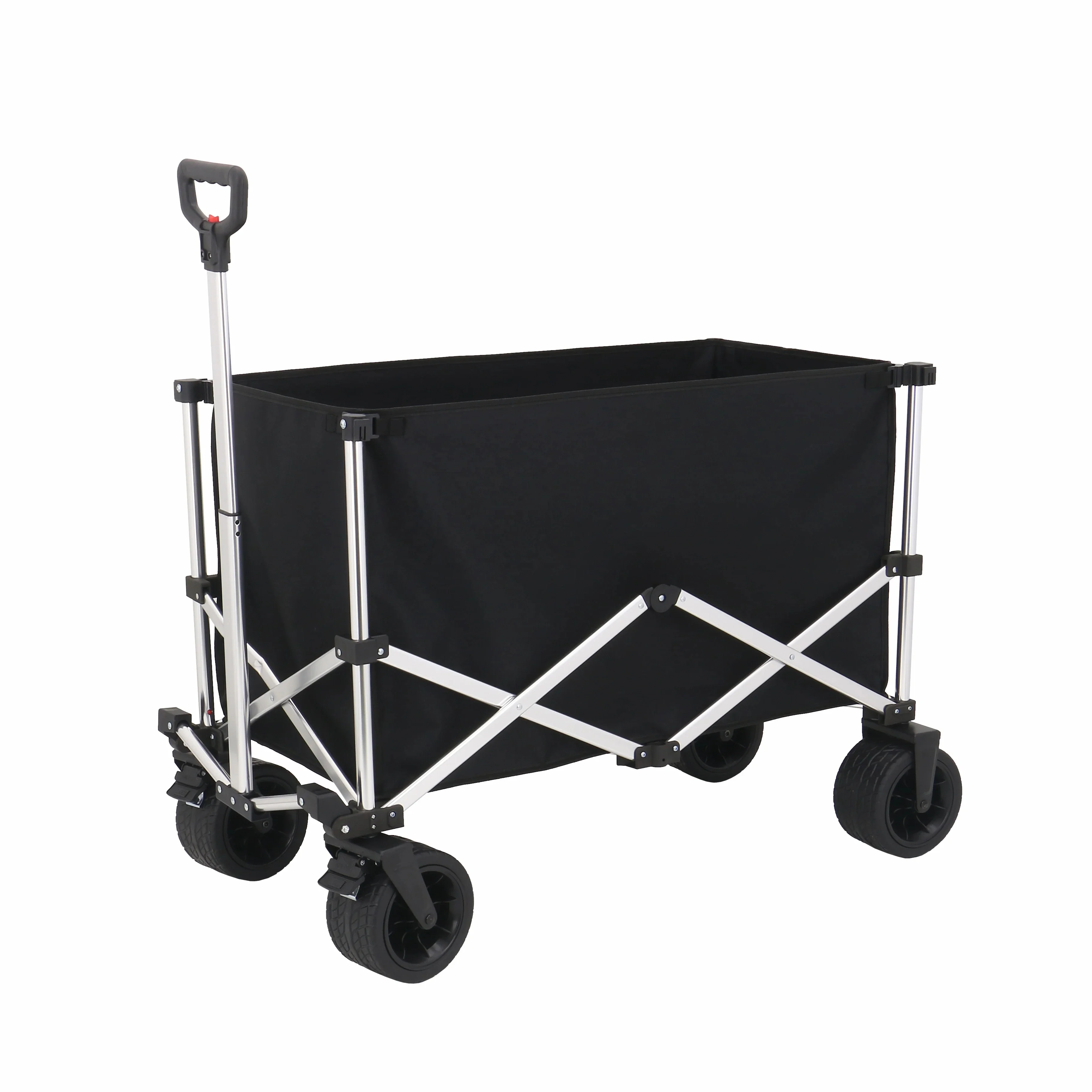 Eaynon Folding Beach Trolley Collapsible Cart 60kg Trai Camping Cart ...