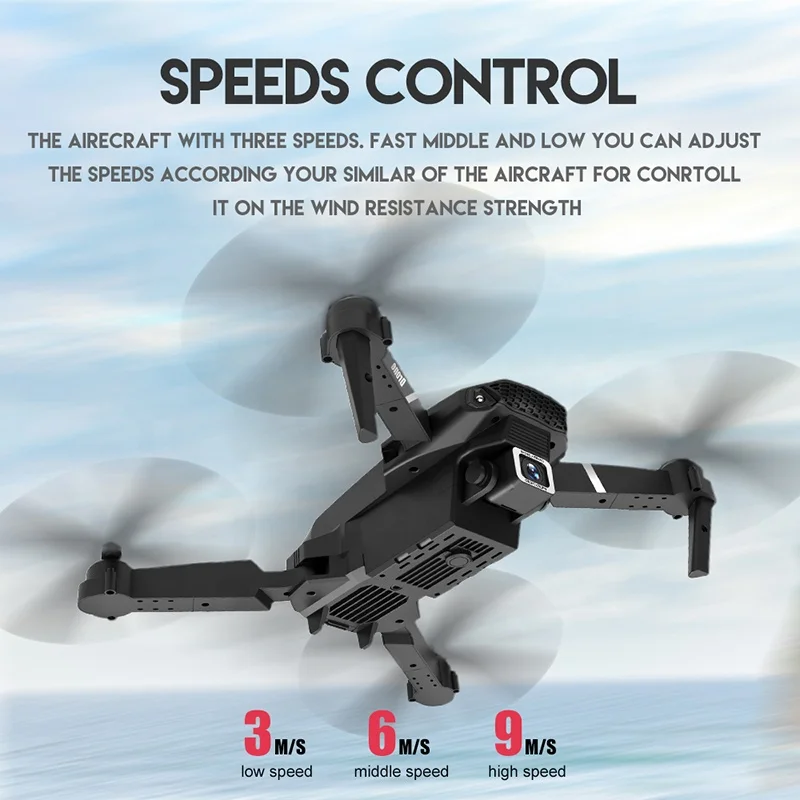 E88 Pro Drone 4K HD Mini Quadcopter with Double Camera