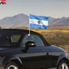 bandera del coche