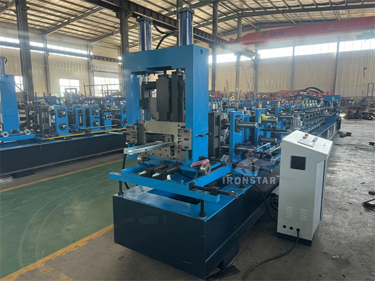 Cz High Precision Shape Machine Price Fully Automatic Old Steel Strip Profile C Z Purlin Roll Forming Machinery