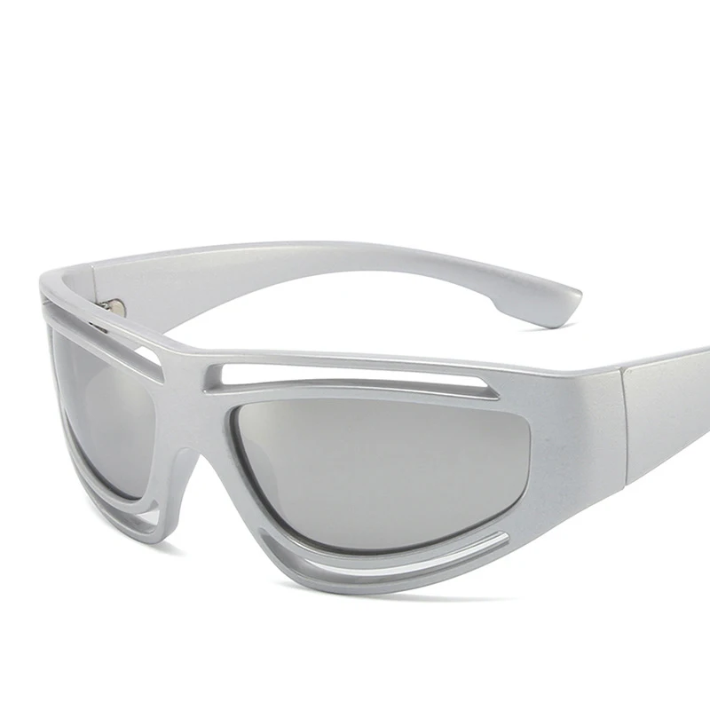 2024 New Vintage Y2K Women Cat Eye Hollow Sunglasses Female  display picture 1