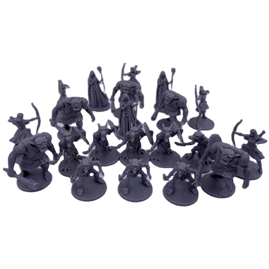 Custom Figures Miniature, OEM Making Pvc Figures, Game Figure Plastic Miniatures