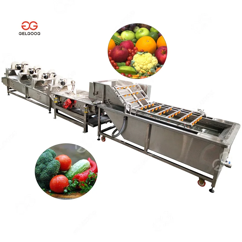 Automatic Electric Fruit and Vegetable Cleaner Coconut Meat Washer Mango Bubble Wash Machine