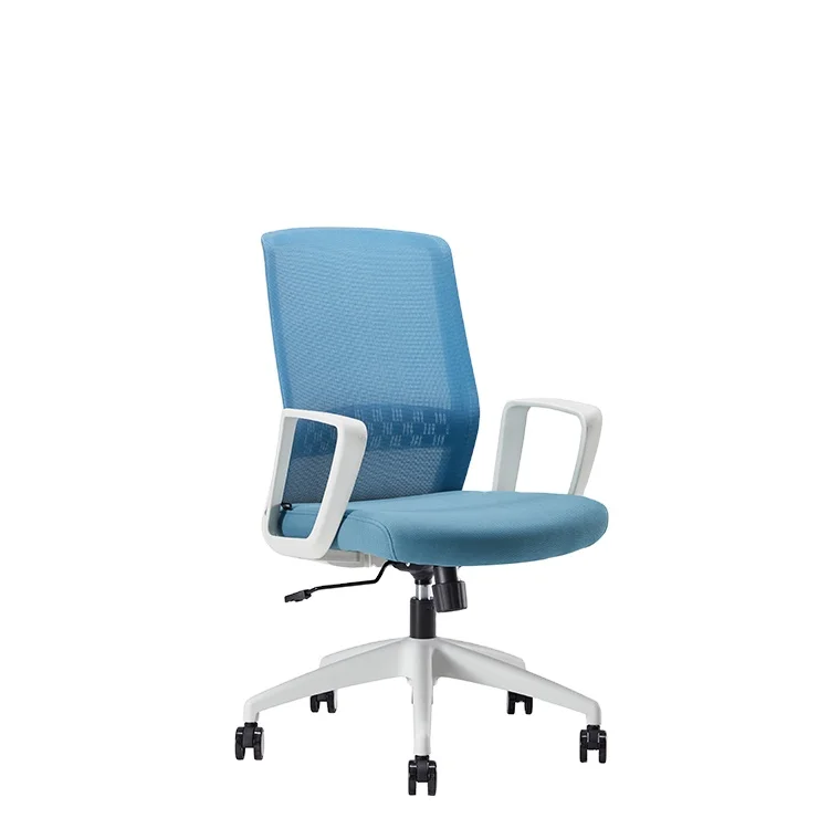 Office Chair Mesh Rotating New Modern Middle Back Support