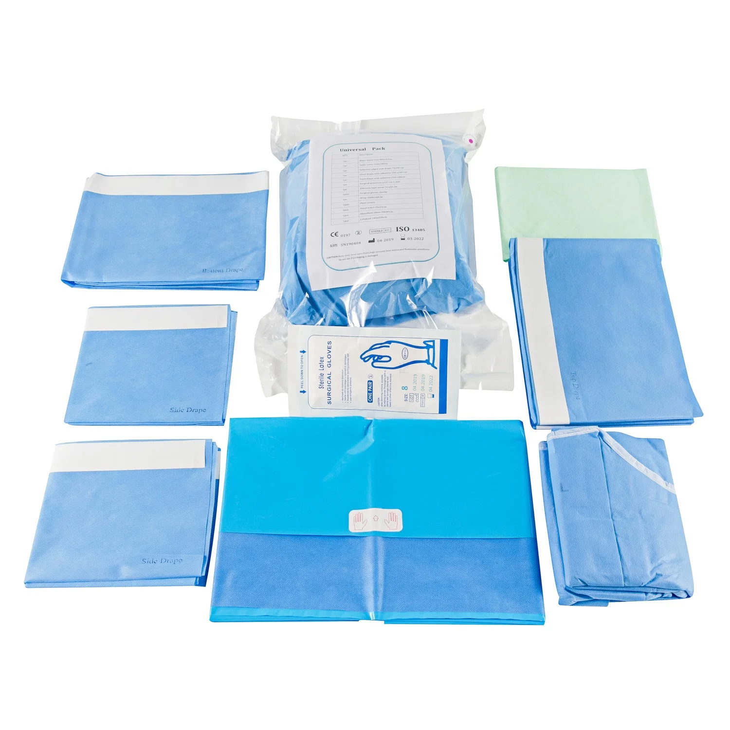 Medical surgery kit sterile Obstetric package Disposable Surgical Packs