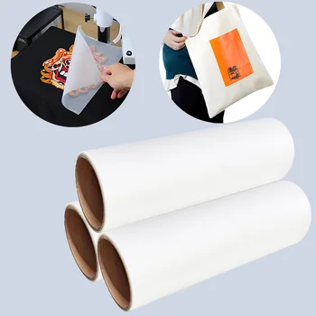 Custom size double sided DTF PET film heat transfer pet film for t shirt dtf printing