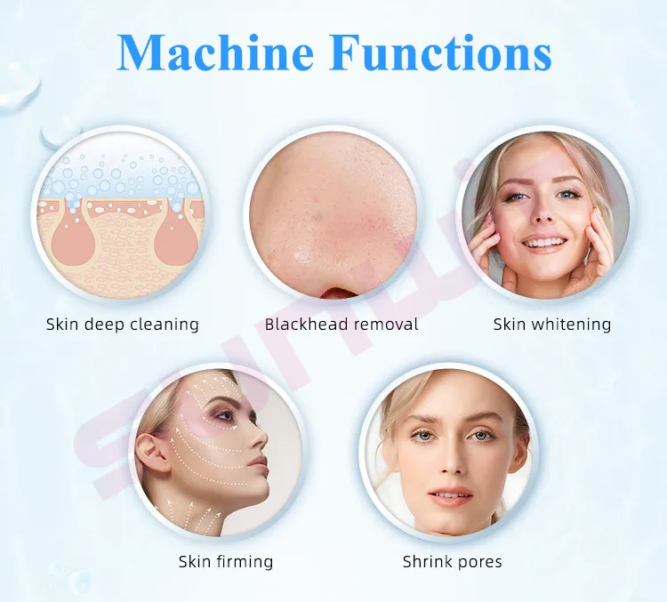2024 6 in 1 Aqua Peeling Hydro Dermabrasion Machine Skin Cleansing for Clinic Beauty Salon Use