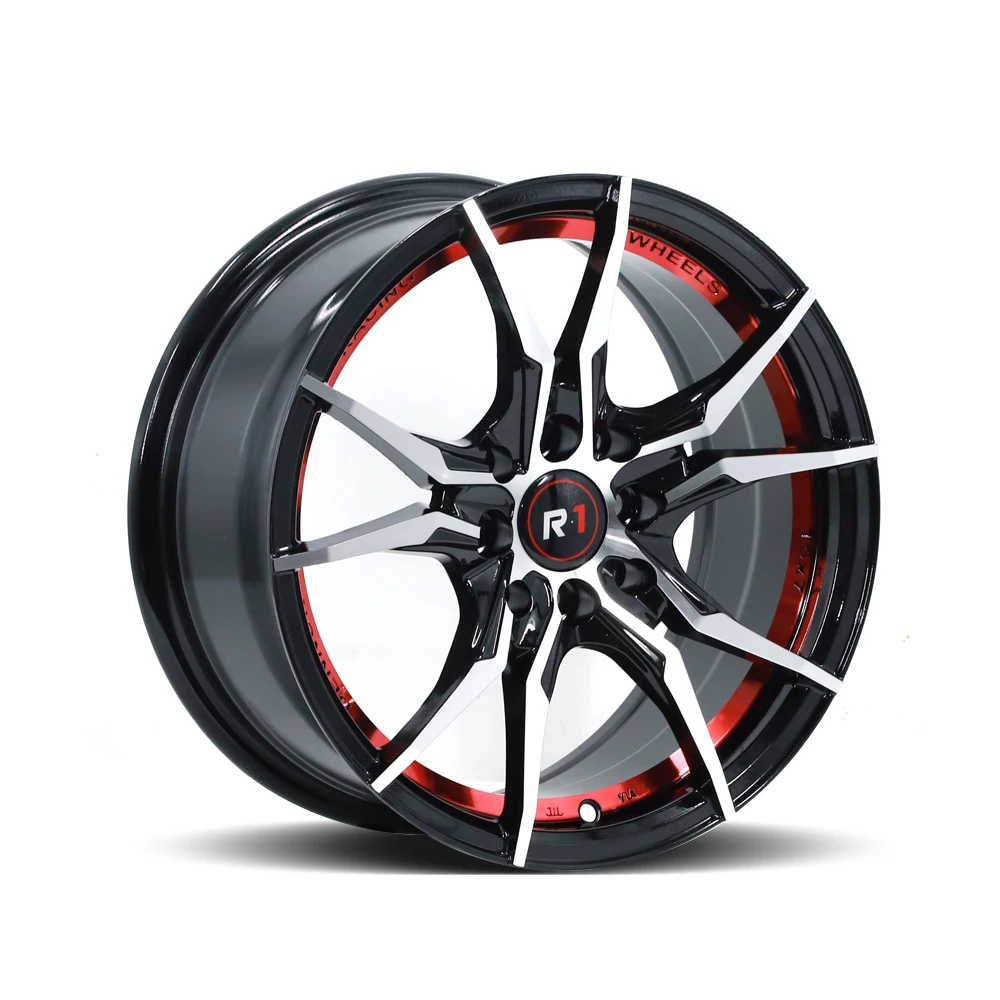 Dx194 Racing Car Wheels 15 Inch 4x100 4x108 With Red Undercut Buy Racing Car Wheelswheels 15