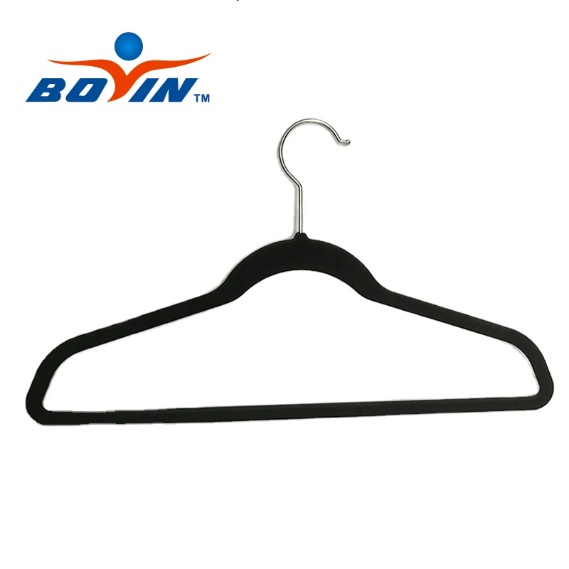 Standing Black Velvet Coat Hangers Wholesale Buy Velvet Hangers,Coat