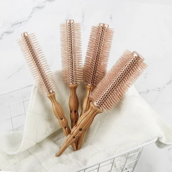 Multi-model Non-slip Massage Curly Wooden Hair Brushes Comb for Women