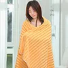 Orange bath towel 70x140