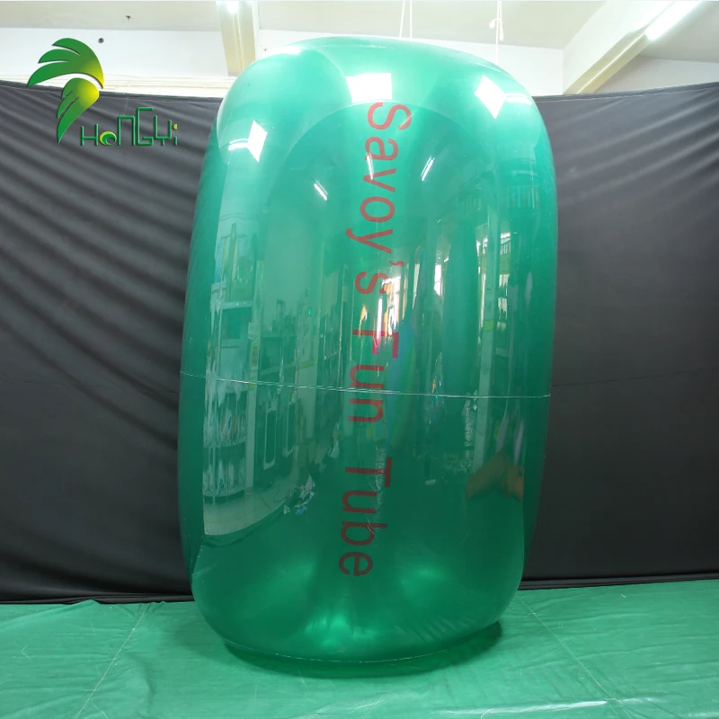 Custom Bondage Inflatable Cylinder Squeaky Inflatable Toy Transparent Inflatable Pool Toy for Sale