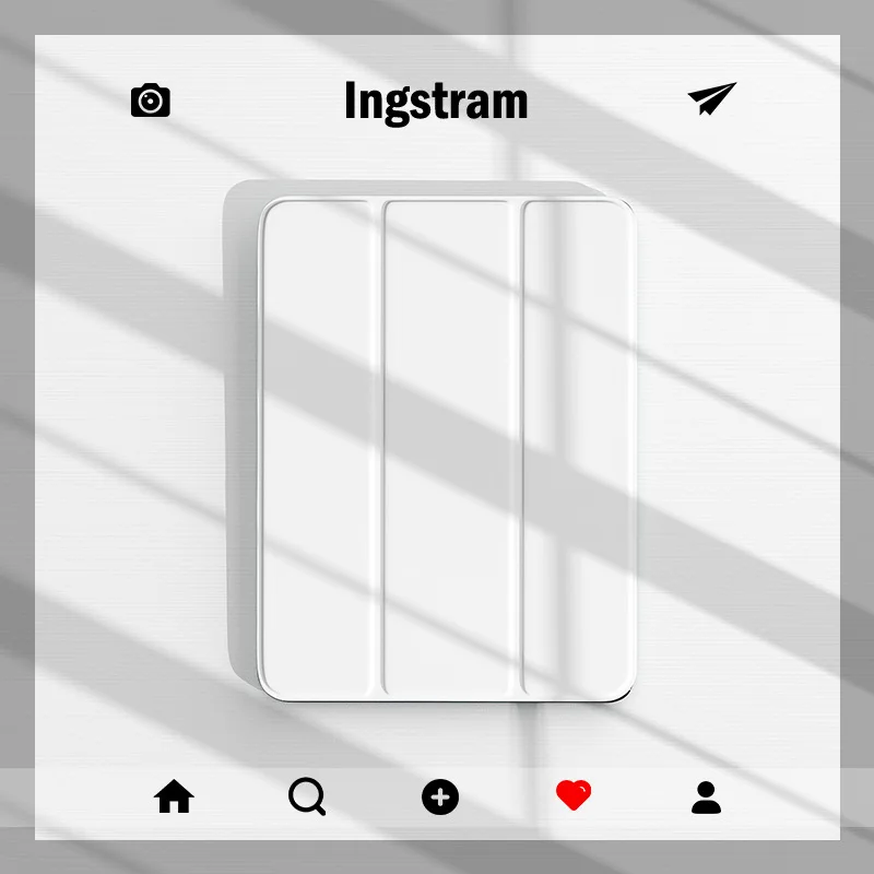 Прозрачный пенал, чехол для Apple iPad 10,2 8-го поколения