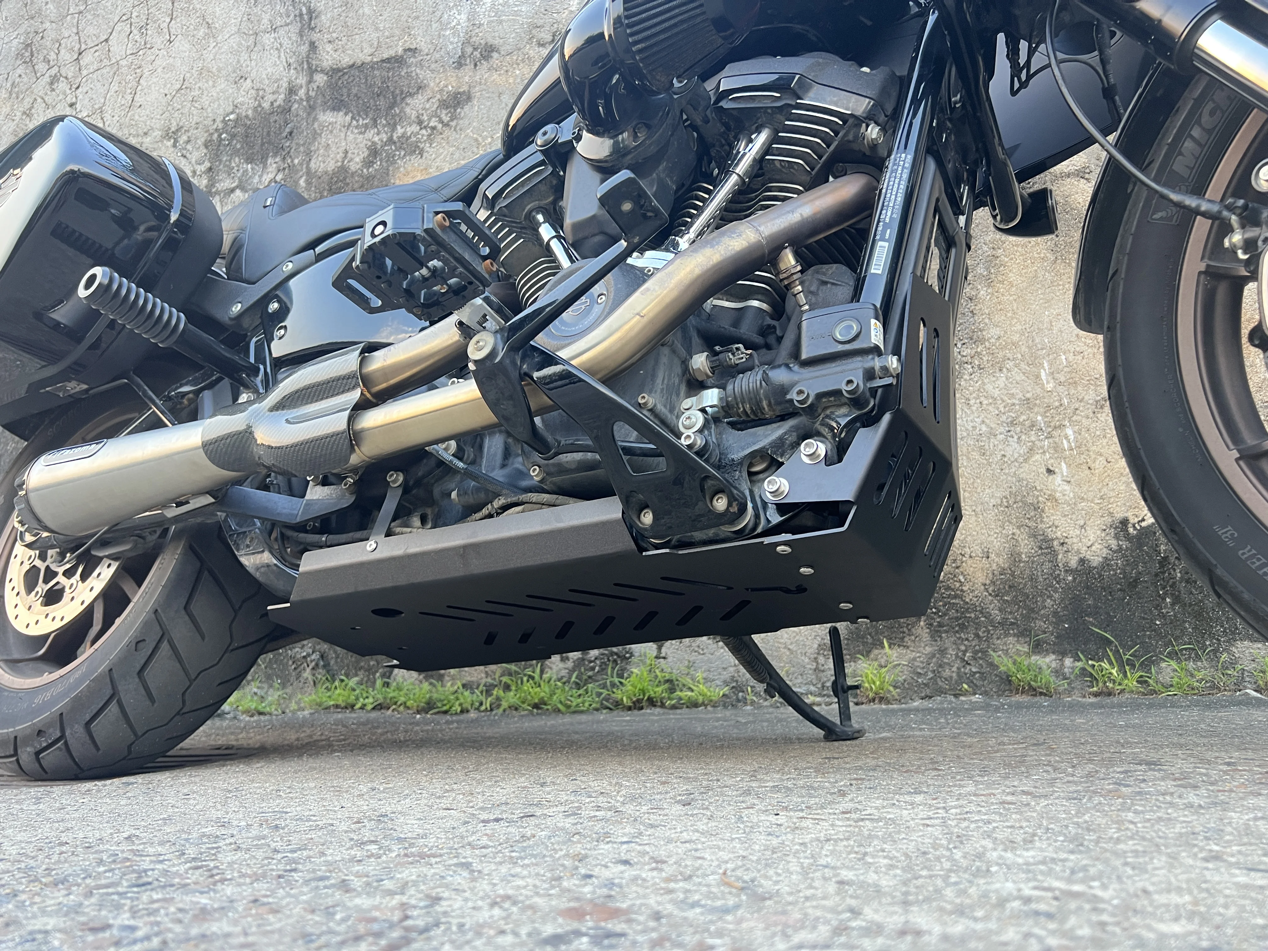 Pazoma Motorcycle Crash Bar - Engine Guard for Harley Softail