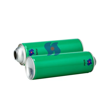 Diameter 70X210mm Air Freshener Use Empty Aerosol Tin Can With Inner Golden Lacquered Can
