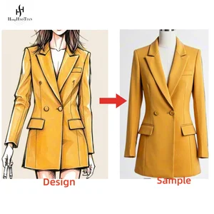 OEM ODM Custom High End Quality Small MOQ Work Designs Social Suits for Women Jacket Winter Jacket Woman Women's Suits & Tuxedo