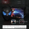 xy014 black spider mask, remote eye lights, usb