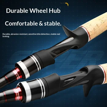 Carbon XXH Light Hard Weight Thunderbolt Rod Black Fishing Rod Remote Drop Wheel Luya Fishing Rod Set Sea Rod 0.3kg – Hard Lure – view 3