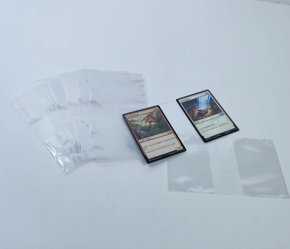 High Quality Clear Penny Sleeves 100 Pieces Pack Cheap Soft Card