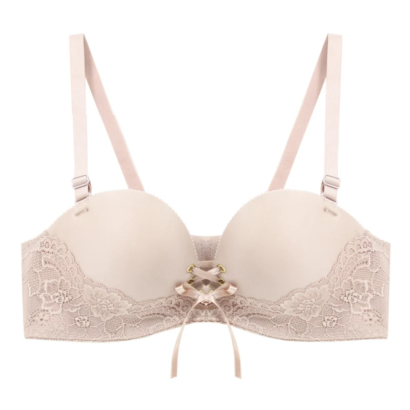 Manufacturer New Design Paerlan Wireless Front Closure Women Sexy Bra with  Lace - China Stock and Brestfeeding price