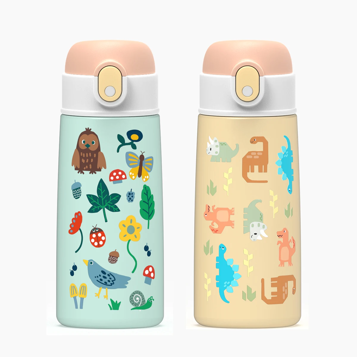 DIY Children Water Bottles Portable 480ML Personalized Outdoor