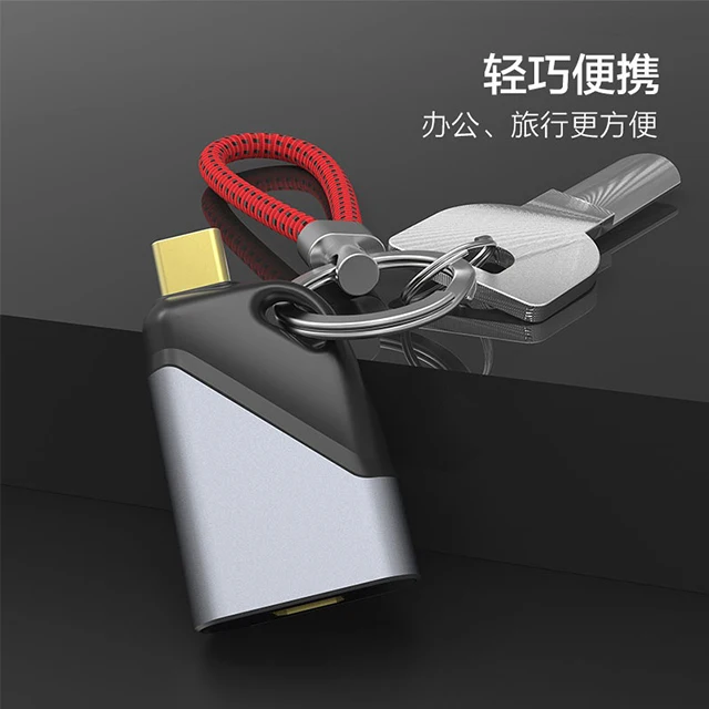 OEM логотип 10 Гбит/с OTG Брелок Тип C адаптер USB Тип C для USB 3,0 адаптер