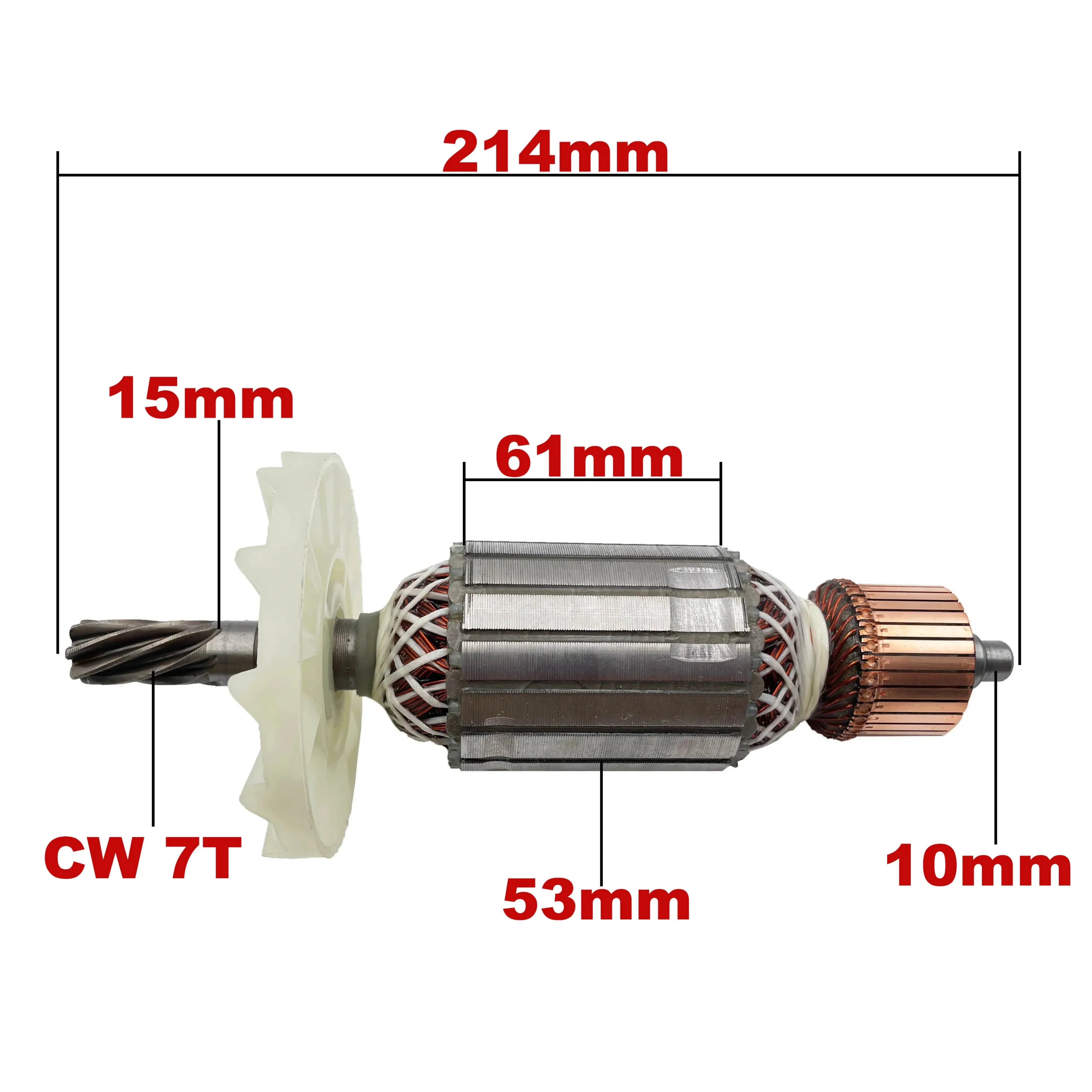 220v240v Armature Rotor Anchor Replacement For Hitachi Electric Cut