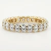 Moissanite taglio ovale 3*4mm