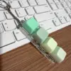 Four-key transparent shell - Green series