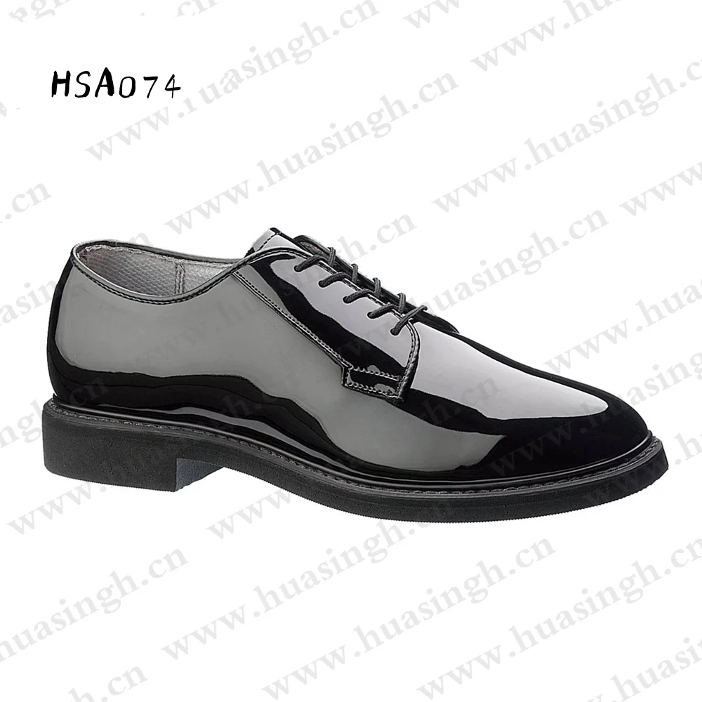 Rwh,Nigeria Market Popular Premium Shining Leather Dress Shoes Anti-slip Rubber Outsole White/black Daily Office Shoes HSA074