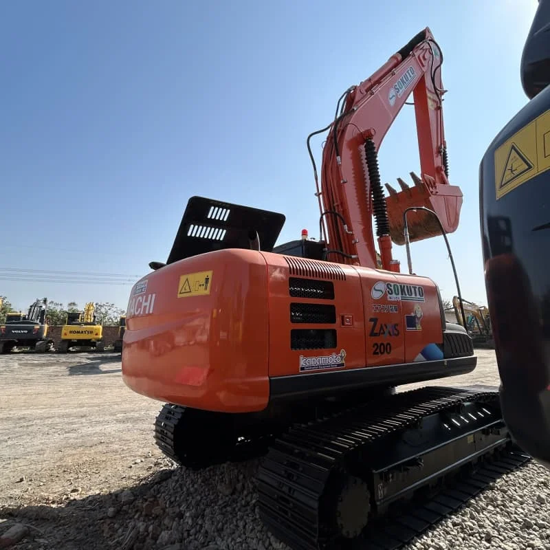 Low Price Japan Brand Second-hand Hitachi ZX 200 for Sale Original