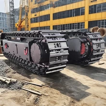 Customized 5-20Ton Undercarriage Parts | Heavy-Duty Steel Track Chassis System with Durable Tracks  Construction Machinery Parts