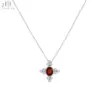 18K Solid White Gold