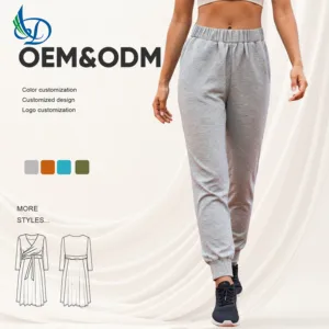 High Quality Cotton Fleece Women's Jogging Pants with Diamond Decoration, Casual Sportswear, Autumn Anti Wrinkle Function