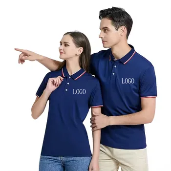 Wholesale 100% Cotton Short Sleeve Men's Polo Shirts Plain Golf Polo T ...