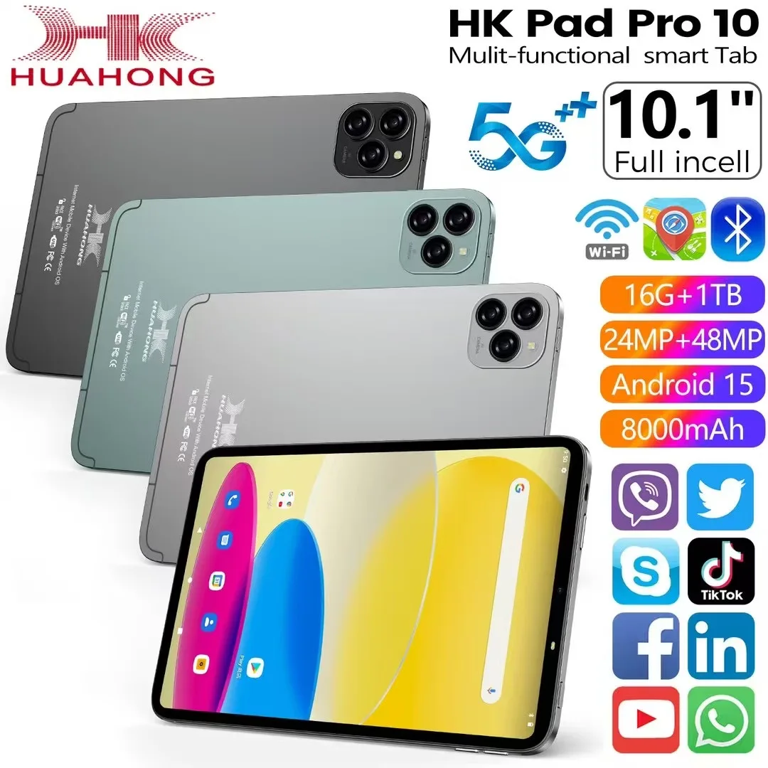 5G+ HK Pad Pro 10 - Versatile Smart Tablet for Business